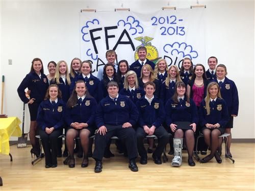 FFA group April banquet 